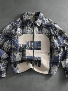 Men's Plaid Shirt, Casual Style Shirt, Casual Long Sleeve Button Front, Fall Winter Fashion, Comfortable Daily Wear, Stylish Men's Clothing