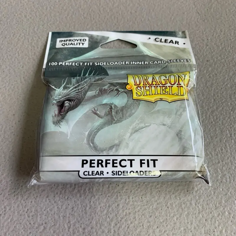 Dragon Shield Side Loading Perfect Fit Sleeves Dragon Shield Side Loading Perfect Fit Sleeves