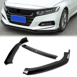 Sport-Style Front Bumper Lip Body Kit Spoiler Compatible with 2018 - 2020 Honda Accord 4DOOR/Sedan Bumper