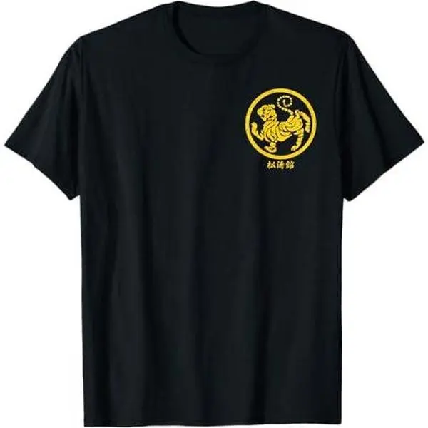 Pocket Shotokan Tiger Karate Symbol Gold Martial Arts Gift T-Shirt