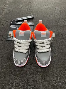 Men's Skateboard Shoes, Trendy Casual Colorblock Canvas Sneakers, Unisex Spring Fashion Footwear, Trending Shoes, Versatile Comfortable