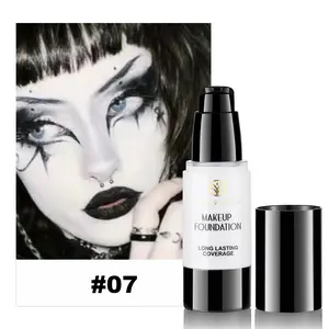 Halloween Liquid, Lightweight Long-Lasting Highly Pigmented Makeup, High Coverage Ultra-, Suitable for Multiple Scenarios