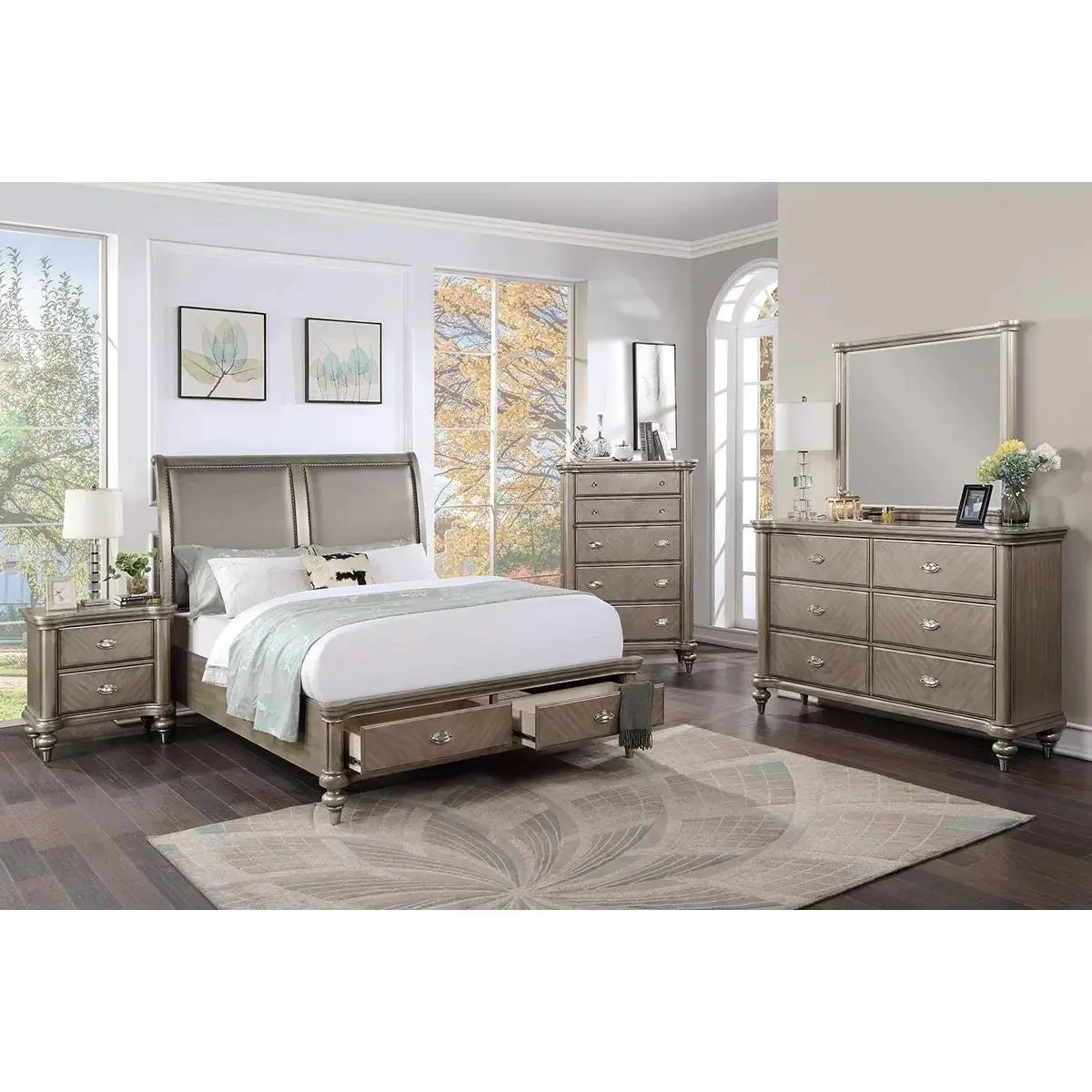 Queen Bed