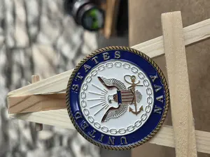 UNITED STATES NAVY METAL EMBLEM