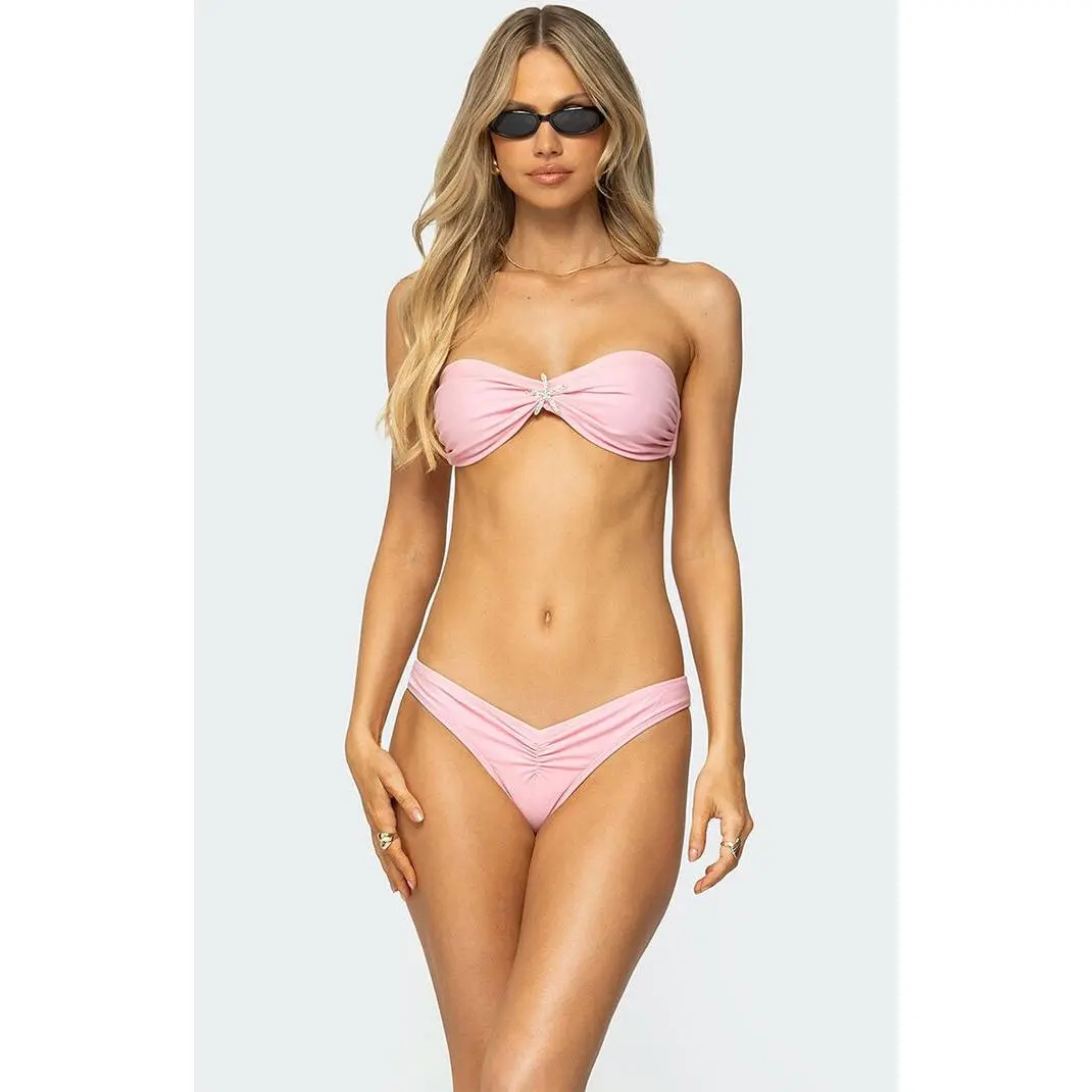 Edikted Women's Starfish Bandeau Bikini Top