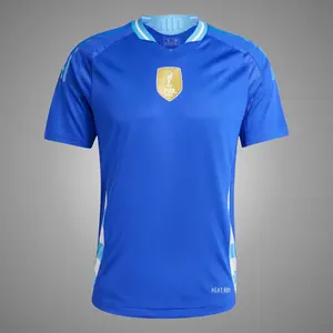 Blue Color Argentina Away 24/25 Soccer Jersey, Argentina Blue Color 24/25 Away Edition Short Sleeve Soccer Shirt