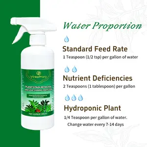 Plant Cleansing & Nourishing Solution | Removes Dust and Stains, Restoring Natural Luster and Vibrant Green Vitality — Suitable for Indoor and Outdoor Plants