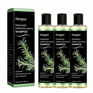 【BUY 2 GET 1】Rosemary Shampoo - BoostHair Growth, Hydrolyzed Keratin  Organic Haircare Nourishes Hair Control Oil and Dandruff,Soothe Scalp lritation and RestoreShine! hydrolyze