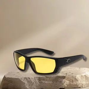 COSTA Polarized Sunglasses for Men (Full Box), Durable Black Sport Shades for Driving Fishing Outdoor Wear