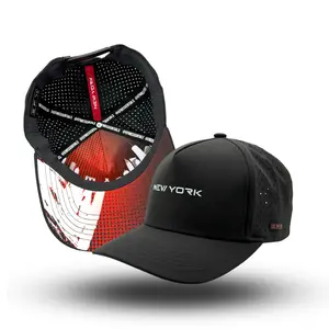 New York Hydro Performance Hat - EFM City Collection, Water-Resistant, Moisture-Wicking, Ultra-Lightweight, Structured Durability, One Size Fits Most