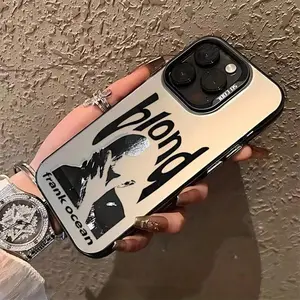 Singer Frank Blonde Oceans Phone Case Is Compatible With For Iphone Models 17, 16E, 16, 15, 14, 13, 12, 11 Mini, Pro, Max, Air, X, XR, XSMAX, 8, 7 Plus, Featuring A Frosted Back Cover For Drop Protection.