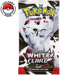 White Flare Booster Pack, 1 pack, loose