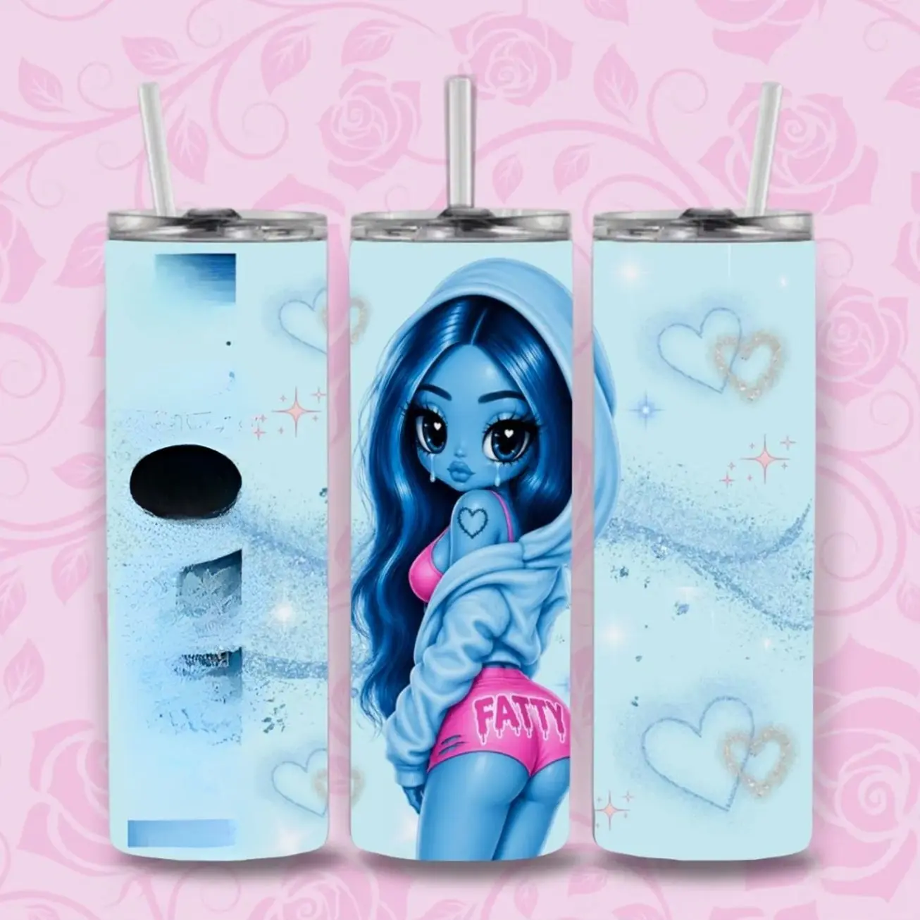 2026 No Me Arrepiento De Sentir Tanto Tumbler Wrap - 2 Styles, 20oz/30oz/40oz Portable Water Bottles Wrap, Fits Bottles with Detachable Lid