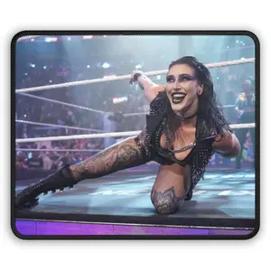WWE Rhea RipleyGaming Mouse Pad, Ideal for Gamers, Unique Desk Accessory, Perfect for Birthday Gifts, Office Decor, Cosplay Events