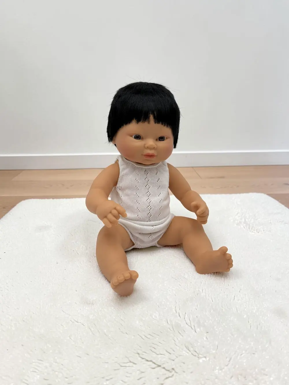 Bebenita 13" Baby Boy Doll - Leon | Unscented & Fully Clothed