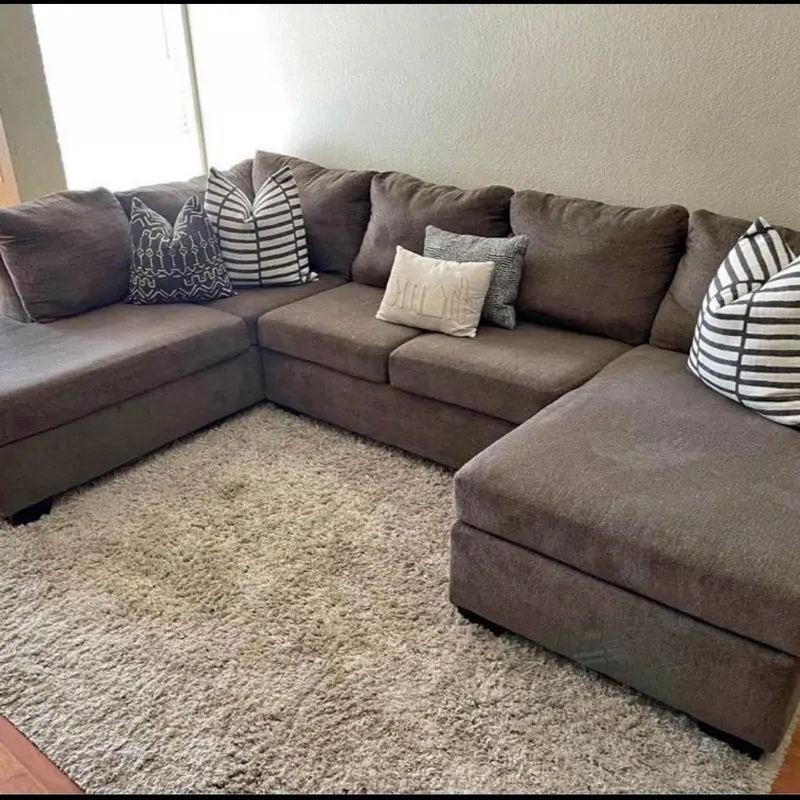 Brand new leathered couch