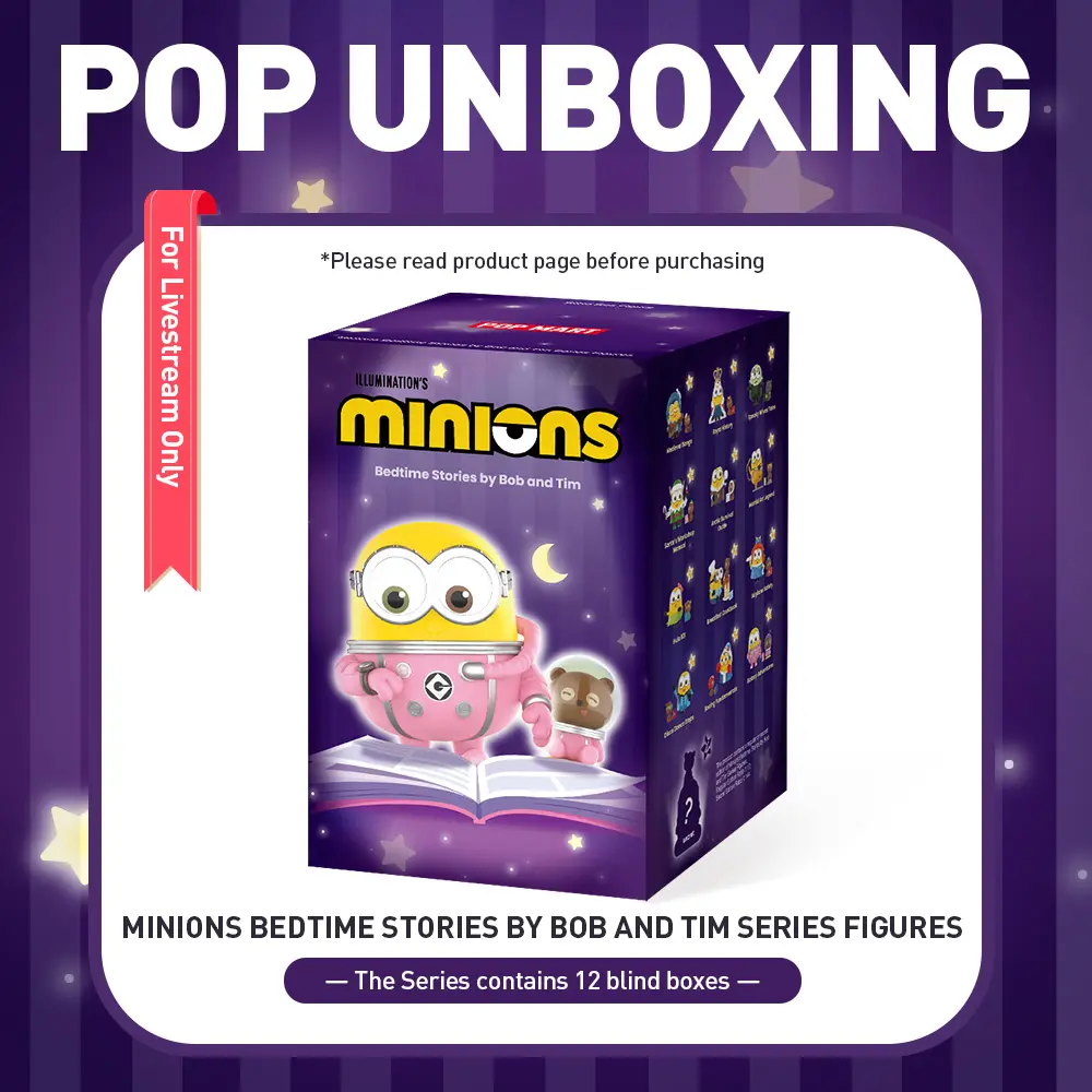 unboxing - Minions Bedtime Stories by Bob and Tim Series Figures