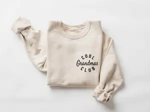 Cool Grandmas Club Sweatshirt, Mothers Day Gift, Best Grandma Shirt, Cool Grandma Shirt, Nana Shirt, Gift from Grandkids, New Grandma Gift