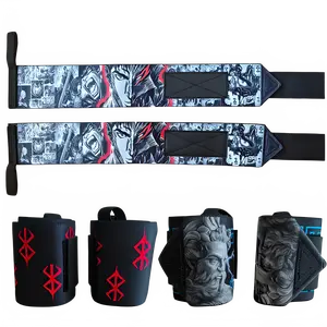 "Weightlifting Wrist Straps-Adjustable Wrist Support for Gym & Strength Training"