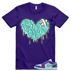 1 Psychic Purple Charlette Hornets Hyper Jade White Cone Low SE T Shirt Match DRHRT, 1 Psychic Purple Outfit, Trending Shirts, Top T-Shirt