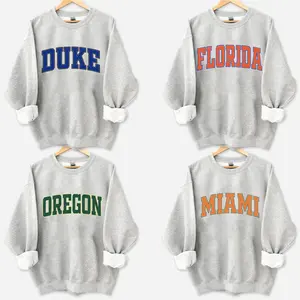 Vintage 2026 College Sweatshirt, Custom Your Team, Game Day Outfit, College University Shirt, Back To School, Retro Varsity Style, Gift for Men and Women