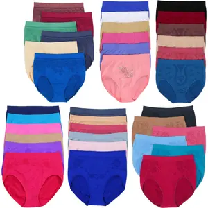 ToBeInStyle Women's Multi-Pack Of Randomly Assorted Seamless Briefs ToBeInStyle Women's Multi-Pack Of Randomly Assorted Seamless Briefs