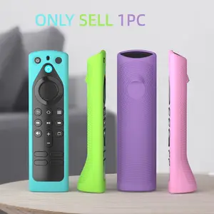 1pc Cute Standing Silicone Remote Control Cover for Fire TV Stick/Cube Alexa Voice Remote 2nd/3nd Gen L5B83H L5B83G P4C6EN, Glow-in-the-Dark Remote Case for Firestick Remote Lite 1st/2nd Gen H69A73 E4GE9R(Not for Enhanced/Pro/2024 Version)