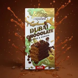Dubai Chocolate Iconic Chocolates Coffee & Kunafa Edition Premium Quality