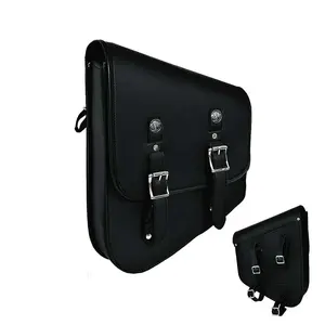 Black - Left Side PVC Swing Arm Bag