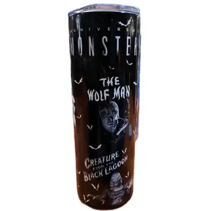 Universal Monsters Tumbler - 20 oz, Perfect for Your Beverage Needs - Drinkware, Bottle