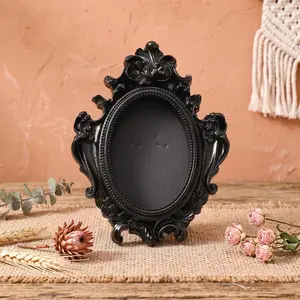 European Style Resin Photo Frame, DIY Decorative Picture Frame for Bedroom, Office, Party, Gift Idea, Multiple Designs Available