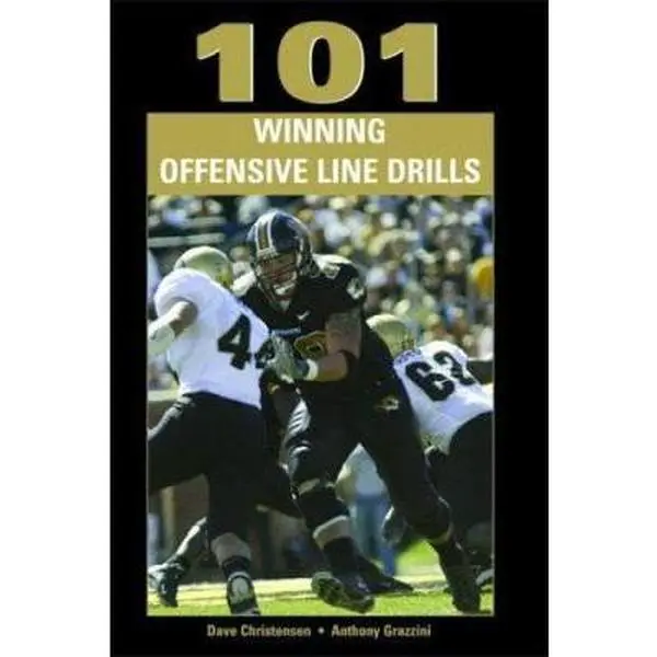 USED Book - 101 Winning Offensive Line Drills by Dave Christensen (Paperback) - english