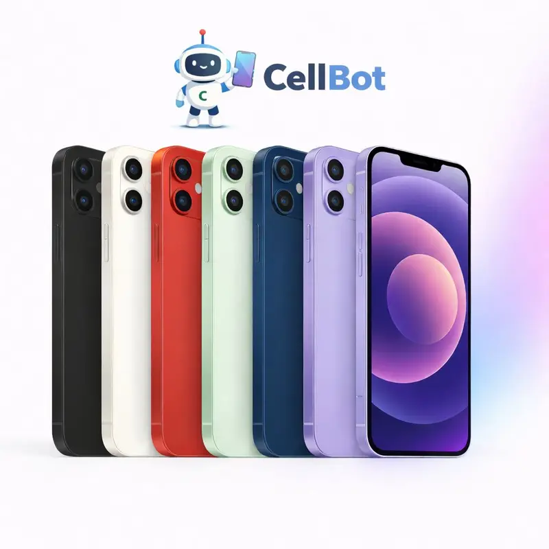 Refurbished iPhone 12 Mini 64GB Fully Unlocked - VERY GOOD Condition with 1-Year Warranty