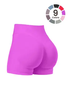 Seamless High Waist Butt-Lifting Cycling Shorts for Women, Comfortable Fitness Shorts, Trendy Sportswear for Active Lifestyle