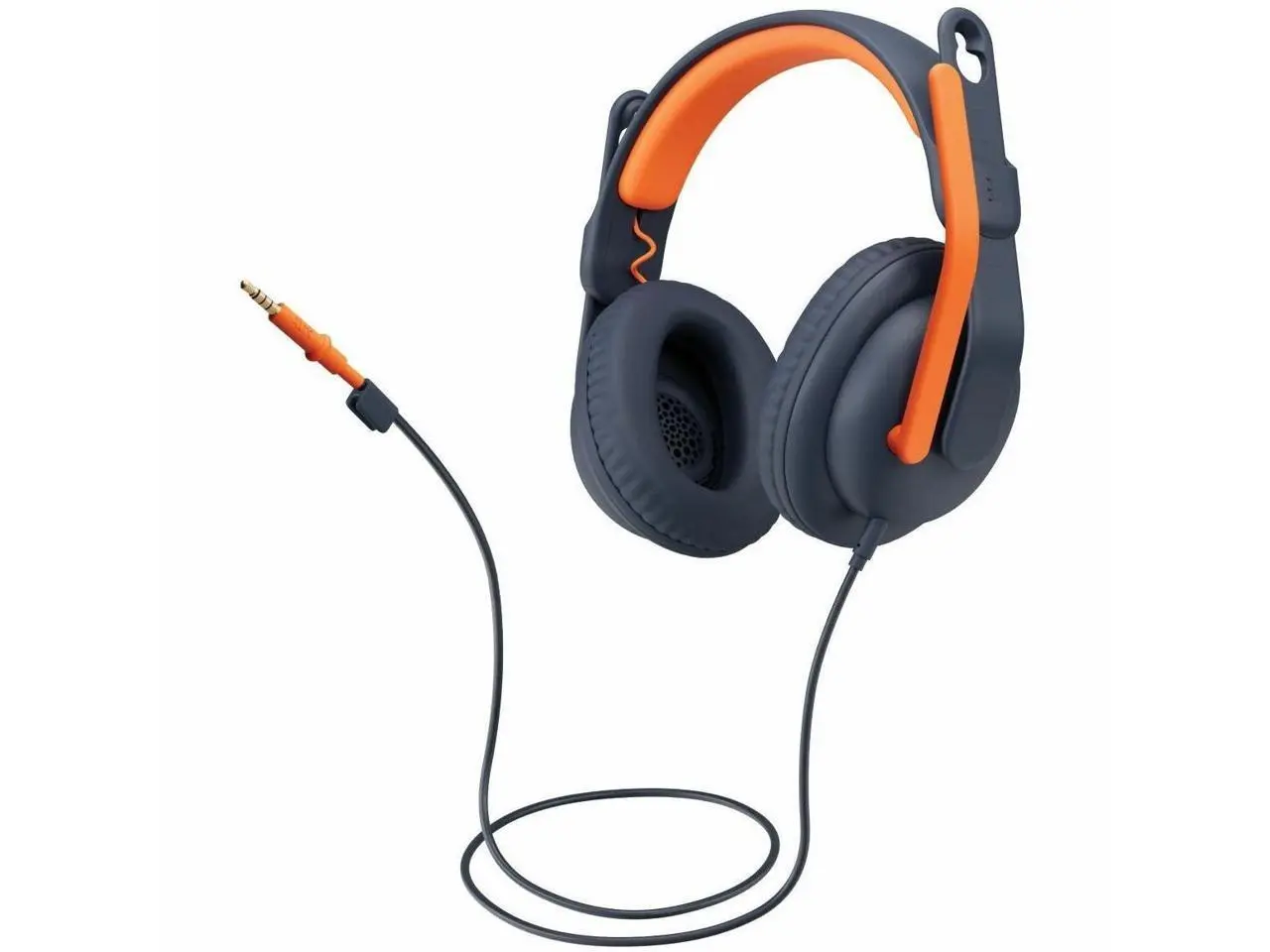 Logitech Zone Learn Wired Headsets for Learners, Stereo, USB C, 3.5mm, Over the Head, Omni-directional Microphone