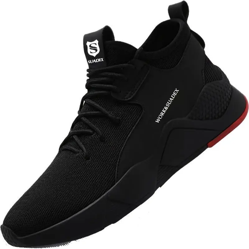 Steel Toe Shoes For Mens Womens Lightweight Work Shoes Indestructible Breathable Safety Shoes Steel Toe Sneakers For Construction ..