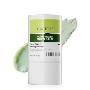 CACTOX Pore Relief Multi Balm Stick - Cooling Facial Repair Serum Balm for Pore Care, Hydration, Smooth Skin Texture, Lightweight Daily Skincare, Serums