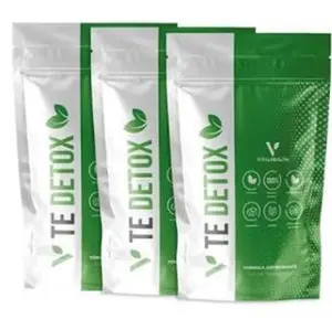 VitalHealth TE DETOX Organic Herbal Tea for 1 Week Supports Concentration Digestive System Immune System Detoxifies Energizes US Product Sugar Free Vegan Natural Ingredients