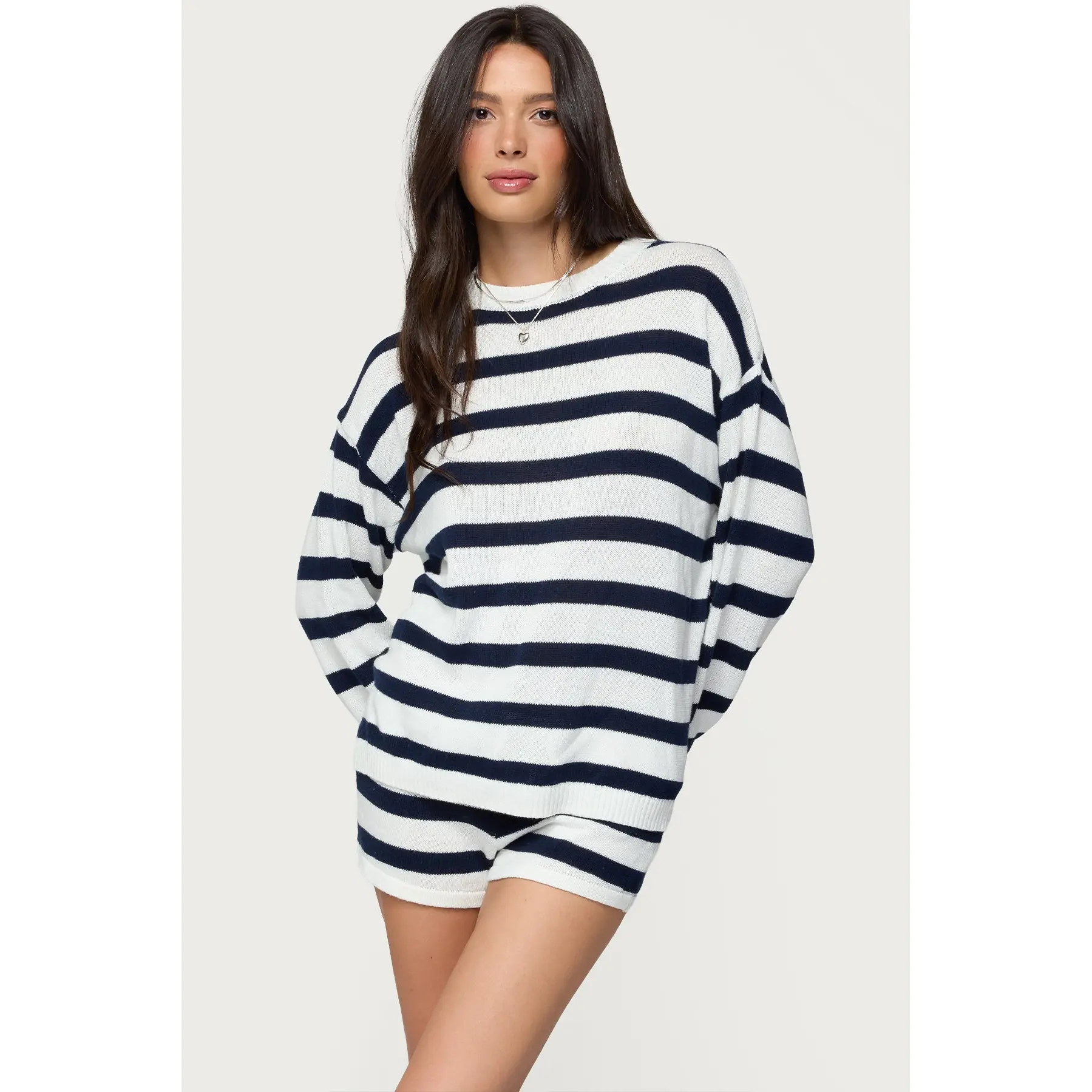 Amaris Oversized Striped Sweater Amaris Oversized Striped Sweater