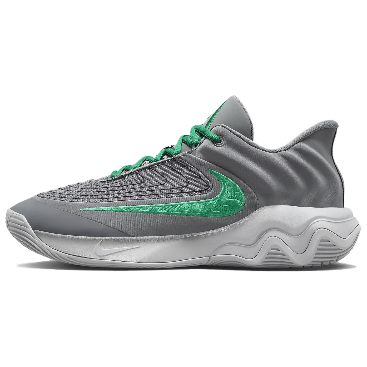 Nike Giannis Immortality 4 Ep Smoke Grey Stadium Green' Trendy Durable Non-slip Low Top Basketball Shoes Men's FQ3681-002