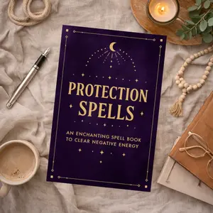 Protection Spell Book: a Compact Guide to Clearing Negative Energy, Essential Tool for Spiritual Cleansing, Portable Magic Handbook, Magical