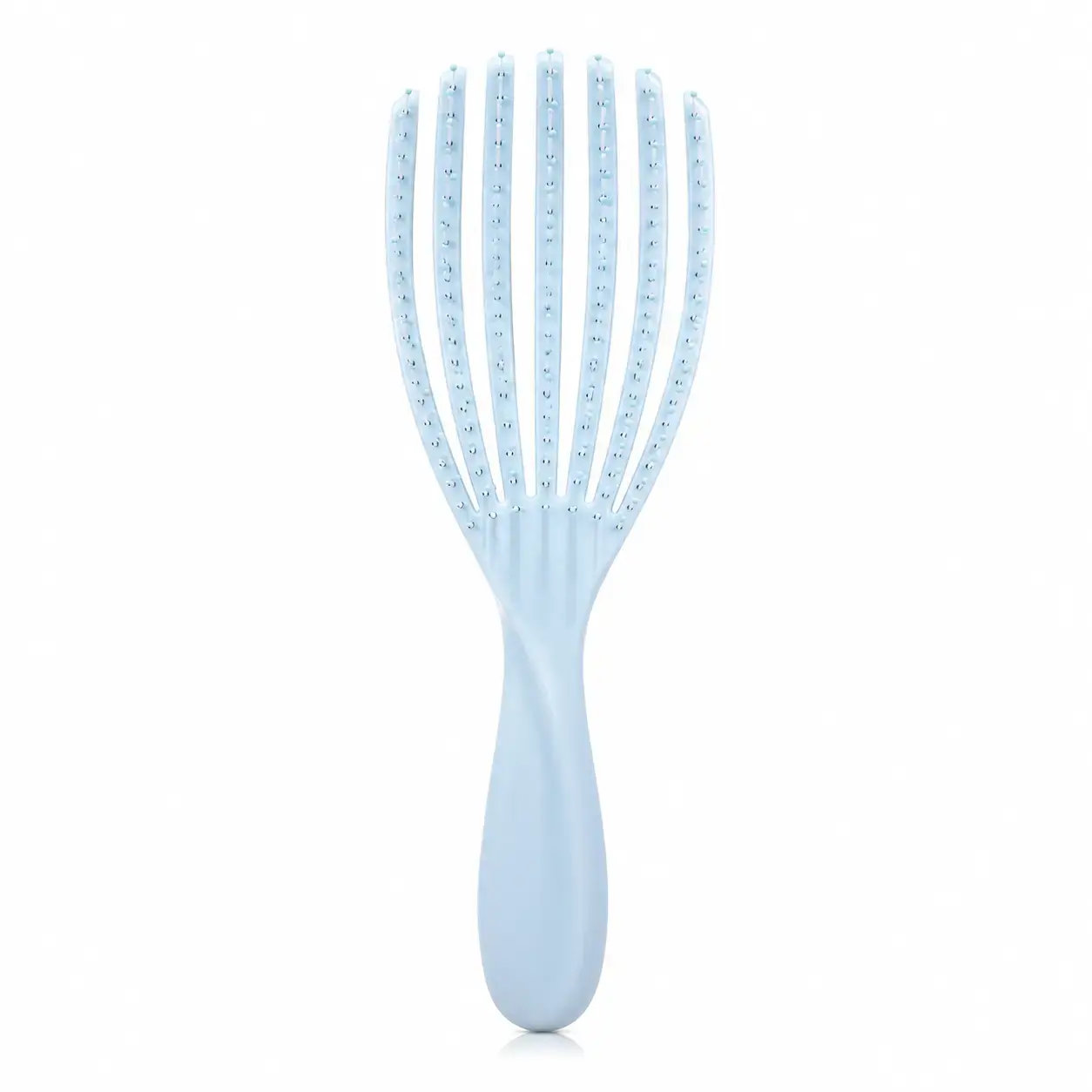 Hair Brush, The Ultimate Hair Hack with Flexible Strands for Gentle Brushing, Magically Eliminates Knots & Reduces Breakage, My Daily Routine Essential Suitable for All Hair Types, Pink&Blue&Black