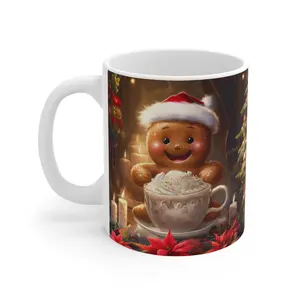 Happy Gingerbread Mug 11oz