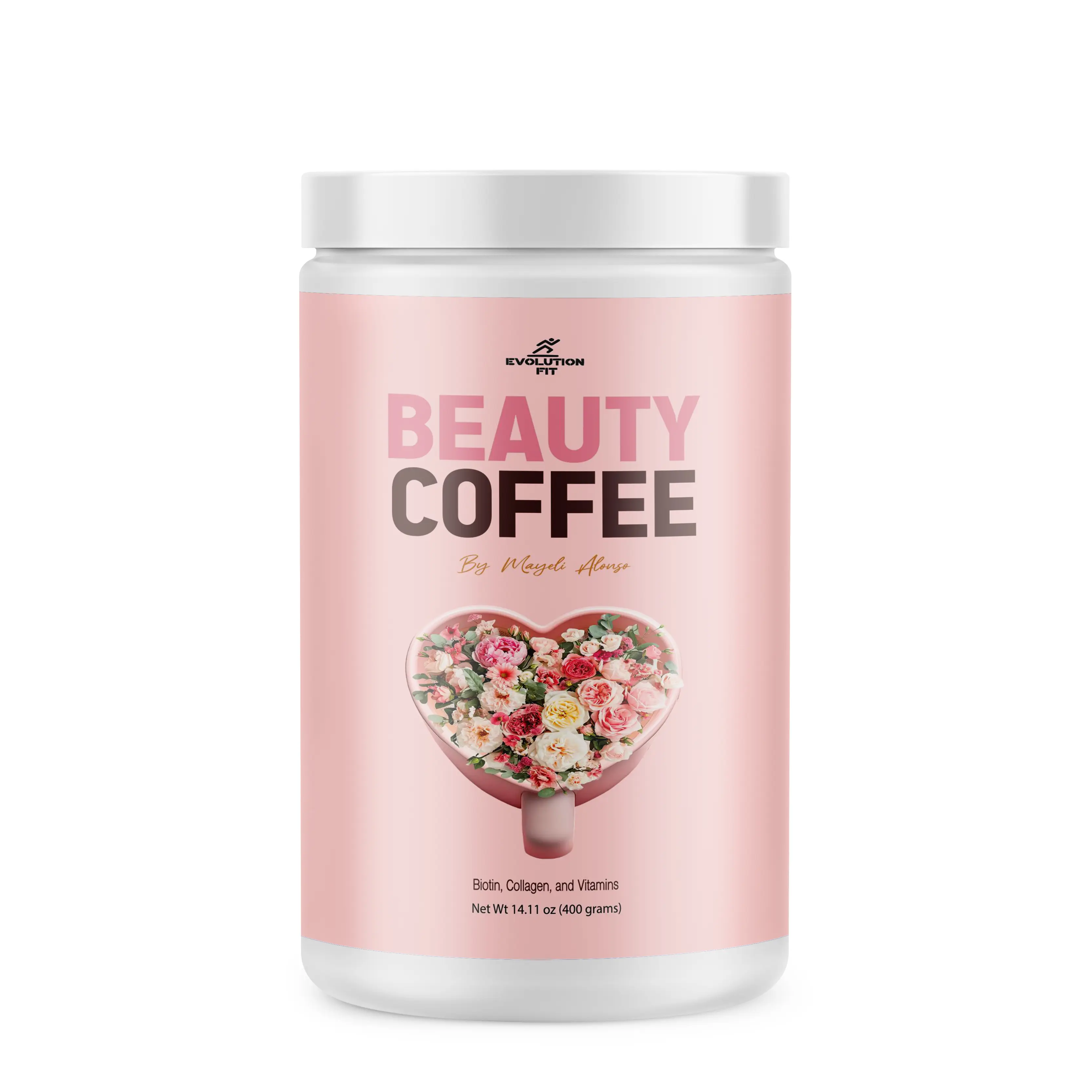 Evolution Fit Beauty Coffee with Collagen & Biotin for Radiant Hair Skin Nails & Metabolism Support US Dietary Supplement