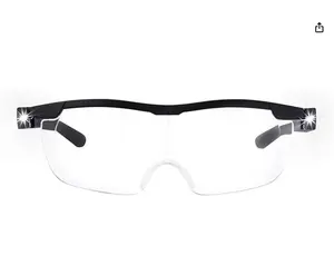 160% Magnifying Glasses with Light Rechargeable for Close Work Hands-Free Ideal for Crafts Sewing and Reading