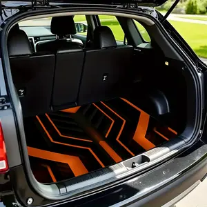 Future Tech Car Trunk Mat, Size 75cmx100cm Polyester Material, Perfect for Car Interior Decoration, Car Interior Accessory, Car Accessories