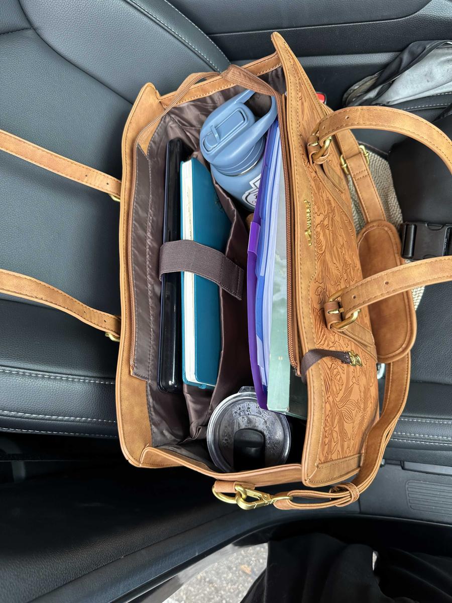 Item: Brown Embossed(Leather), 15.6''