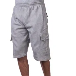 Pro Club Fleece Cargo Short Fabric Menswear Pocket Elastic
