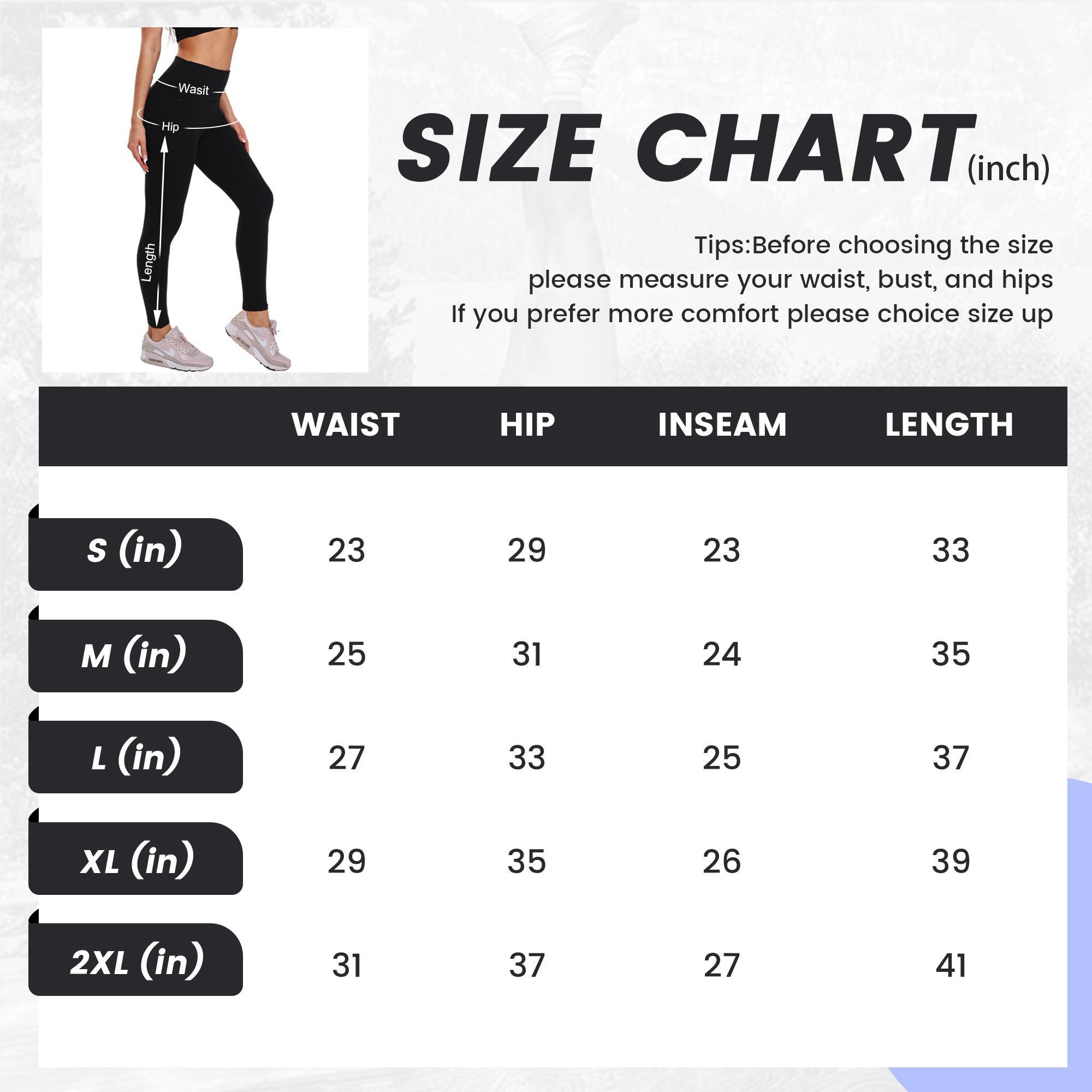 VICONOW Leggings for Women - Black Leggings High Waist Tummy Control Yoga Pants for Gym Workout Athletic Running Casual Daily Wear Solid Color Comfortable Fit