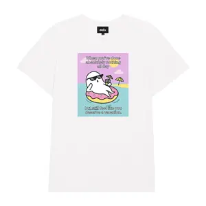 Dalix Womens Ghost Vacation Graphic Tee